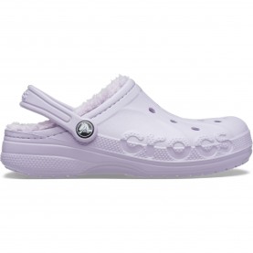 пантофи,чехли,crocs,kids,baya,lined,mule,slippers,lavender