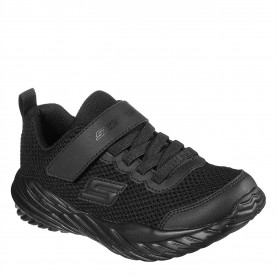 детски,маратонки,детски,маратонки,skechers,lightweight,gore,&amp;,strap,sneaker,slip,on,trainers,boys,black