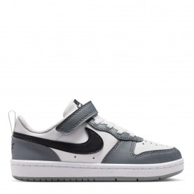 Nike Court Borough Low Recraft - Wht/Blk/Grey детски,маратонки,nike,court,borough,low,recraft,wht,blk,grey