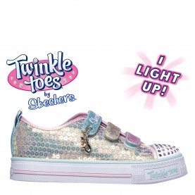 Детски маратонки Skechers Twinkle Toes Mermaid Magic Infants Trainers - Gold/Multi детски,маратонки,детски,маратонки,skechers,twinkle,toes,mermaid,magic,infants,trainers,gold,multi