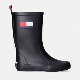 промоция,на,зимни,облекла,туристически,гумени,ботуши,tommy,hilfiger,tommy,rain,boot,in53,black