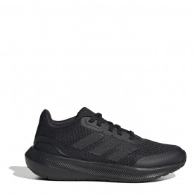Детски маратонки Adidas Run Falcon 3 Junior Boys Running Shoes - Triple Black детски,маратонки,промоция,на,зимни,облекла,коледни,подаръци,за,деца,всички,коледни,подаръци,маратонки,за,училище,ученически,обувки,разпродажба,adidas,детск
