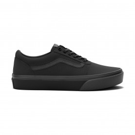 юношески,маратонки,детски,обувки,vans,ward,canvas,trainers,juniors,black,black