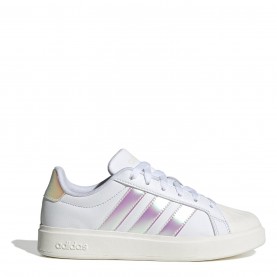 Adidas Streetalk Jn62 - White/Irides разпродажба,adidas,детски,маратонки,adidas,streetalk,jn62,white,irides