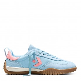 Converse Kids' Low-Top Trainers - Blue/Pink/Gum converse,kids',low,top,trainers,blue,pink,gum