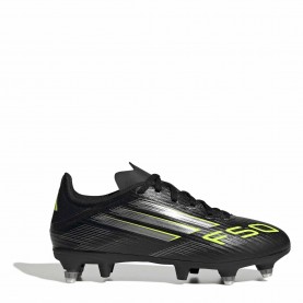 Юношески футболни бутонки adidas F50 League Juniors Soft Ground Football Boots - Black/Lemon юношески,футболни,бутонки,детски,футболни,обувки,детски,футболни,обувки,футболни,обувки,за,мек,терен,футбол,adidas,f50,league,juniors,soft,ground,football,