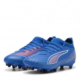 Детски футболни бутонки Puma Childrens PUMA Ultra 5 Match Firm Ground Football Boots - Blue/White детски,футболни,бутонки,детски,маратонки,за,футбол,на,закрито,детски,футболни,обувки,всички,футболни,обувки,детски,футболни,обувки,футболни,обувки,за,мек,т