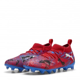 Puma JR FUT 8 MT PM Ch61 - RED-BLACK-BLUE детски,футболни,обувки,детски,футболни,обувки,футболни,обувки,за,твърд,терен,всички,футболни,обувки,puma,jr,fut,8,mt,pm,ch61,red,black,blue