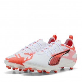 Детски футболни бутонки Puma Ultra 5 Pro Fg/Ag Jr Firm Ground Football Boots Unisex Kids - Puma White детски,футболни,бутонки,разпродажба,puma,детски,футболни,обувки,детски,футболни,обувки,футболни,обувки,adidas,messi,футболни,обувки,puma,футболни,обувки,за
