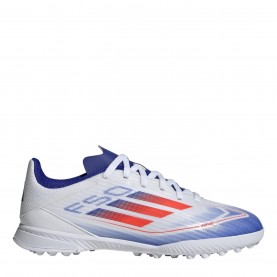 Детски футболни стоножки Adidas F50 League Tf J Astro Turf Football Boots Unisex Kids - White/Red/Blue детски,футболни,стоножки,разпродажба,adidas,детски,футболни,обувки,детски,футболни,обувки,футболни,обувки,adidas,футболни,обувки,adidas,ace,футболни,обувки