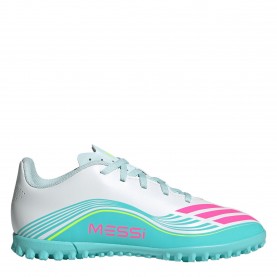 Детски футболни стоножки adidas F50 Club Childrens Astro Turf Football Boots - Wht/Pink/Blue детски,футболни,стоножки,детски,футболни,обувки,детски,футболни,обувки,футбол,adidas,f50,club,childrens,astro,turf,football,boots,wht,pink,blue