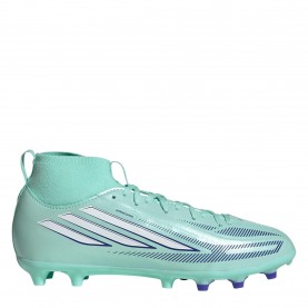 Футболни бутонки adidas Kids F50 Sparkfusion League Mid-Cut Firm-Ground Football Boots - Mint/Black футболни,бутонки,детски,футболни,обувки,детски,футболни,обувки,всички,футболни,обувки,футболни,обувки,за,твърд,терен,футбол,adidas,kids,f50,sparkfusion,lea