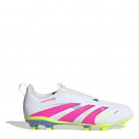 Детски футболни бутонки adidas Predator 3 Childrens Laceless Firm Ground Football Boots - White/Pink детски,футболни,бутонки,детски,футболни,обувки,детски,футболни,обувки,футболни,обувки,за,мек,терен,футбол,adidas,predator,3,childrens,laceless,firm,ground,