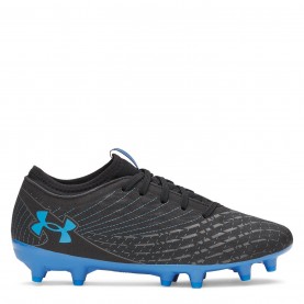 Юношески футболни бутонки Under Armour Magnetico Club Juniors Firm Ground Football Boots - Black/Blue юношески,футболни,бутонки,разпродажба,under,armour,детски,футболни,обувки,детски,футболни,обувки,футболни,обувки,adidas,messi,футболни,обувки,nike,magista,