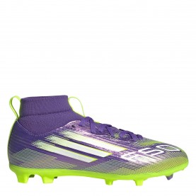 Юношески футболни бутонки adidas F50 League Juniors Firm Ground Football Boots - Purple/White юношески,футболни,бутонки,детски,футболни,обувки,детски,футболни,обувки,всички,футболни,обувки,футболни,обувки,за,мек,терен,футболни,обувки,за,твърд,терен,