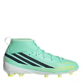 Футболни бутонки adidas Kids F50 Hyperfast League Mid Firm-Ground Football Boots - Mint/Black футболни,бутонки,детски,футболни,обувки,детски,футболни,обувки,всички,футболни,обувки,футболни,обувки,за,твърд,терен,футбол,adidas,kids,f50,hyperfast,leagu