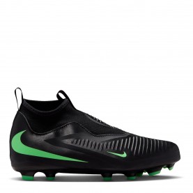 Юношески футболни бутонки Nike Phantom 6 Academy High Juniors Firm Ground Football Boots - Black/Green юношески,футболни,бутонки,детски,футболни,обувки,всички,футболни,обувки,детски,футболни,обувки,футбол,nike,phantom,6,academy,high,juniors,firm,ground,footb
