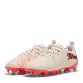 Футболни бутонки Puma Kids PUMA Future 9 Play Firm Ground Football Boots - Almond/Red футболни,бутонки,детски,футболни,обувки,детски,футболни,обувки,футболни,обувки,за,твърд,терен,всички,футболни,обувки,футболни,обувки,за,мек,терен,футбол,pu