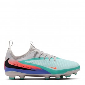 Юношески футболни бутонки Nike Phantom 6 Academy Low Juniors Firm Ground Football Boots - Green/Orange юношески,футболни,бутонки,коледни,подаръци,за,футболните,фенове,разпродажба,nike,детски,футболни,обувки,детски,футболни,обувки,футболни,обувки,adidas,messi