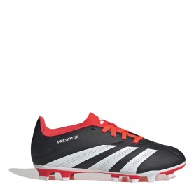 Юношески футболни бутонки Adidas Predator 24 Club Junior Flexible Ground Football Boots - Black/White/Red юношески,футболни,бутонки,детски,футболни,обувки,детски,футболни,обувки,футболни,обувки,adidas,футболни,обувки,adidas,messi,футболни,обувки,за,твърд,терен,