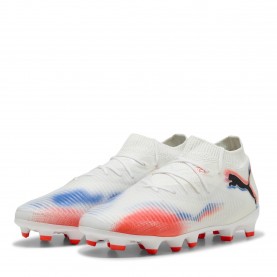 Юношески футболни бутонки Puma Future 8 Pro Junior Artificial Ground Football Boots - White/Black/Red юношески,футболни,бутонки,детски,футболни,обувки,детски,футболни,обувки,футболни,обувки,за,твърд,терен,всички,футболни,обувки,футбол,puma,future,8,pro,juni