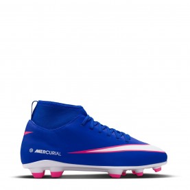 Юношески футболни бутонки Nike Mercurial Superfly 10 Junior Firm Ground Football Boots - Blue/Wht/Pink юношески,футболни,бутонки,разпродажба,nike,детски,футболни,обувки,детски,футболни,обувки,футболни,обувки,adidas,messi,футболни,обувки,nike,футболни,обувки,