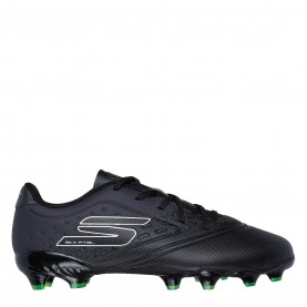 Юношески футболни бутонки Skechers Razor Juniors Firm Ground Football Boots - Black/Silver юношески,футболни,бутонки,детски,футболни,обувки,детски,футболни,обувки,футбол,skechers,razor,juniors,firm,ground,football,boots,black,silver