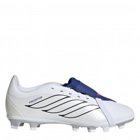Детски футболни бутонки Adidas Kids adidas Predator Fold-Over Tongue Club Firm Ground Football Boots - White/Blue детски,футболни,бутонки,разпродажба,adidas,детски,футболни,обувки,детски,футболни,обувки,футболни,обувки,adidas,футболни,обувки,adidas,messi,футболни,обувк