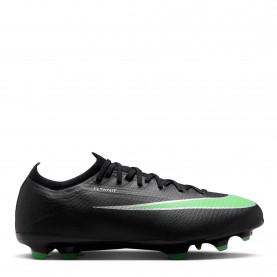 Юношески футболни бутонки Nike Air Zoom Mercurial Vapor Elite Junior Firm Ground Football Boots - Black/Green юношески,футболни,бутонки,детски,футболни,обувки,всички,футболни,обувки,детски,футболни,обувки,футболни,обувки,за,мек,терен,футбол,nike,air,zoom,mercurial,
