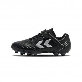 Юношески футболни бутонки Hummel Top Star Firm Ground Football Boots Junior - Black юношески,футболни,бутонки,детски,футболни,обувки,детски,футболни,обувки,всички,футболни,обувки,футболни,обувки,за,твърд,терен,футболни,обувки,за,мек,терен,