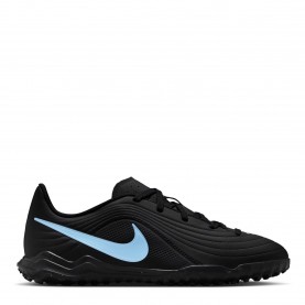 Юношески футболни стоножки Nike Tiempo Club Junior Astro Turf Football Boots - Black/Blue юношески,футболни,стоножки,детски,футболни,обувки,детски,футболни,обувки,футболни,обувки,за,мек,терен,всички,футболни,обувки,футболни,обувки,за,твърд,терен