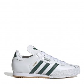 Adidas SambaSuper Jn00 - White/Green разпродажба,adidas,детски,маратонки,adidas,sambasuper,jn00,white,green