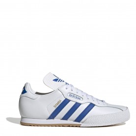 Adidas SambaSuper Jn00 - White/Blue разпродажба,adidas,детски,маратонки,adidas,sambasuper,jn00,white,blue
