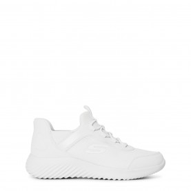 Детски маратонки Skechers Bounder - Brisk-Burst Slip On Trainers Unisex Kids - White детски,маратонки,разпродажба,skechers,skechers,bounder,brisk,burst,slip,on,trainers,unisex,kids,white