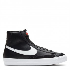 детски,обувки,детски,високи,кецове,детски,маратонки,nike,blazer,mid,'77,big,kids',shoes,black,white