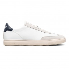 Маратонки Clae Kids' Low-Top Trainers - Wht/Lth/Navy маратонки,clae,kids',low,top,trainers,wht,lth,navy