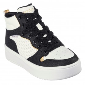 Детски маратонки Skechers Court High High-Top Trainers Unisex Kids - White/Black детски,маратонки,разпродажба,skechers,детски,високи,кецове,детски,маратонки,skechers,court,high,high,top,trainers,unisex,kids,white,black