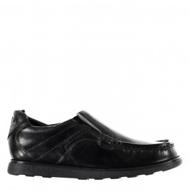 Юношески обувки Kangol Waltham Slip On Junior Shoes - Black юношески,обувки,ученически,обувки,детски,обувки,kangol,waltham,slip,on,junior,shoes,black