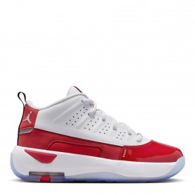 Баскетболни кецове Air Jordan Kids Max Aura Basketball Trainers - White/Red баскетболни,кецове,детски,маратонки,air,jordan,kids,max,aura,basketball,trainers,white,red