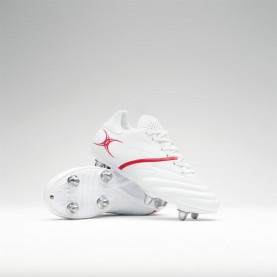 Gilbert X20 Pwr6 Jn54 - White/Red детски,обувки,за,ръгби,мъжки,обувки,за,ръгби,ръгби,обувки,детски,обувки,за,ръгби,мъжки,обувки,за,ръгби,gilbert,x20,pwr6,jn54,white,red
