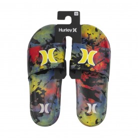 Hurley Tier Pool Slider - Multi Holo мъжки,джапанки,и,чехли,детски,водни,обувки,hurley,tier,pool,slider,multi,holo