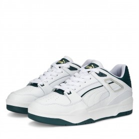 Маратонки Puma Adults Slipstream Low-Top Trainers - White/Green маратонки,разпродажба,puma,дамски,маратонки,мъжки,маратонки,puma,adults,slipstream,low,top,trainers,white,green
