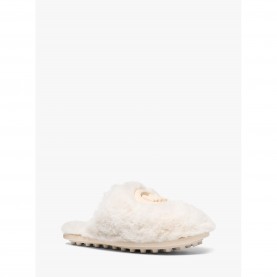MICHAEL Michael Kors MMK Ada Slipper Ld54 - Ecru чехли,michael,michael,kors,mmk,ada,slipper,ld54,ecru