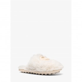 MICHAEL Michael Kors MMK Ada Slipper Ld54 - Ecru чехли,michael,michael,kors,mmk,ada,slipper,ld54,ecru