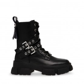 Обувки Steve Madden Traction Boots - Blk Action Lthr обувки,чехли,steve,madden,traction,boots,blk,action,lthr