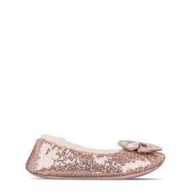 чехли,дамски,обувки,linea,sequin,ballerina,slipper,rose,gold