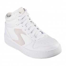 дамски,високи,кецове,разпродажба,skechers,дамски,маратонки,дамски,високи,кецове,skechers,duraleather,overlay,high,top,lace,u,high,top,trainers,womens,white