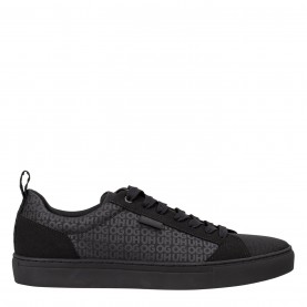 Маратонки Hugo Faux-leather Logo Trainers - Black Mono 003 маратонки,маратонки,за,училище,ученически,обувки,мъжки,маратонки,hugo,faux,leather,logo,trainers,black,mono,003