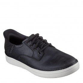 мъжки,маратонки,мъжки,маратонки,skechers,hyland,slip,on,runners,mens,black