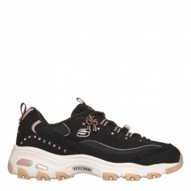 Skechers Dlite 20th Ld64 - Black/Gum дамски,маратонки,skechers,dlite,20th,ld64,black,gum